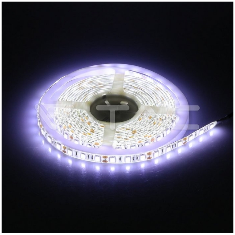 Banda LED V-TAC VT-5050 Alb Natural,60 LED pe metru, de exterior