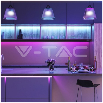 Banda LED V-TAC VT-5050 RGB,60 LED pe metru, de interior