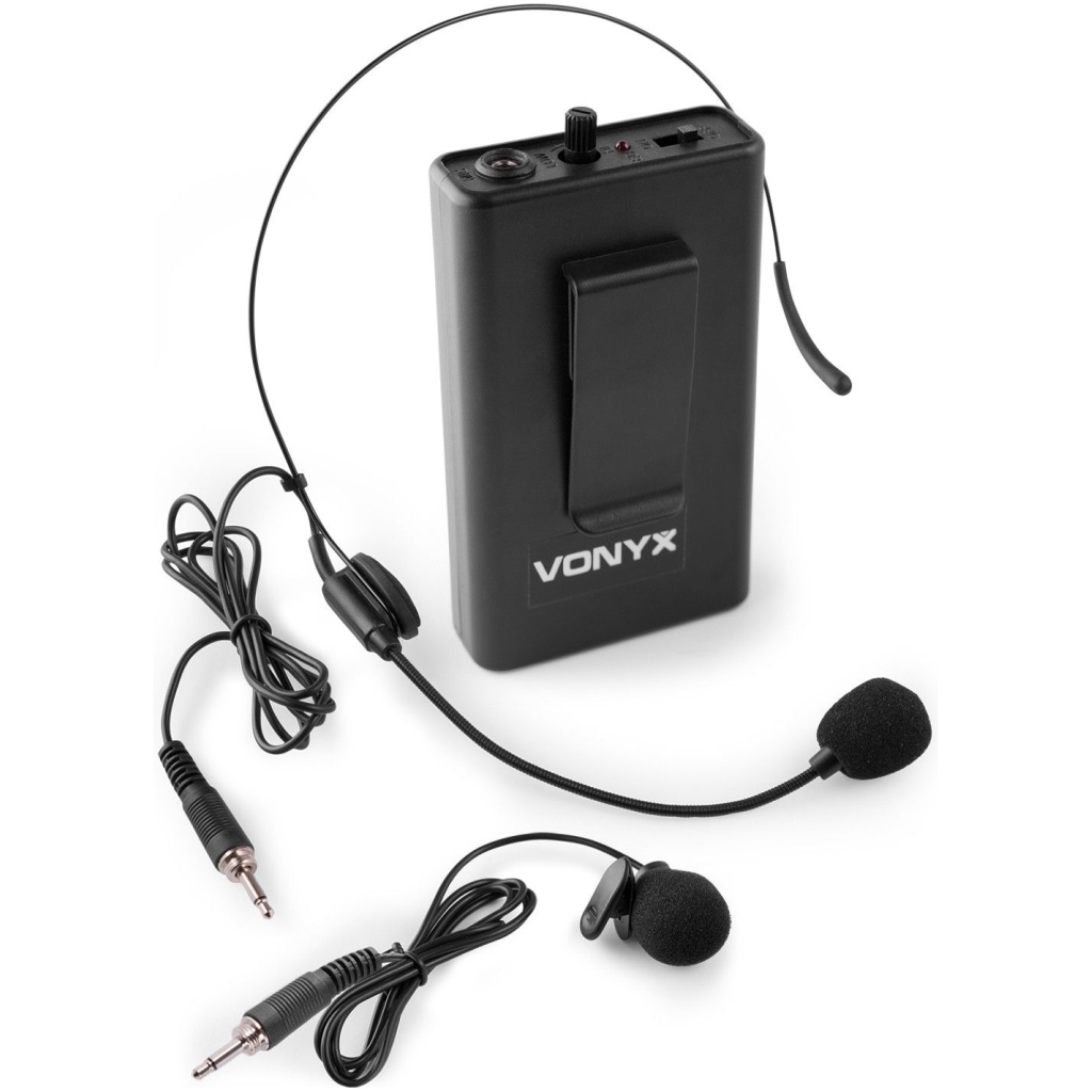 Set lavaliera cu microfon wireless Vonyx BP12
