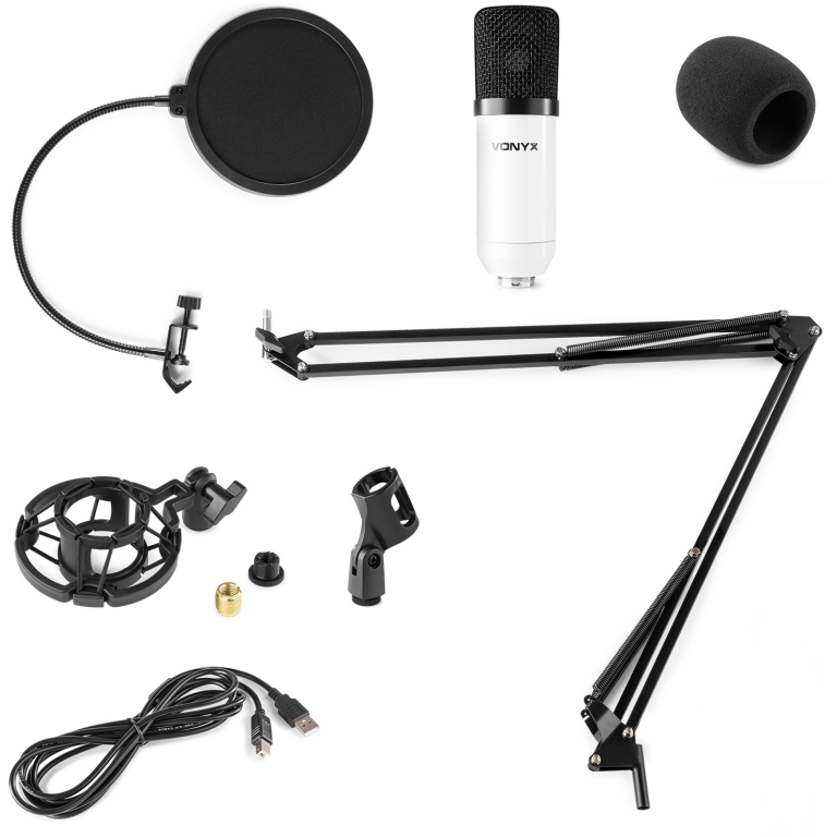 Set Microfon Cu Brat Pantografic Vonyx CMS300W