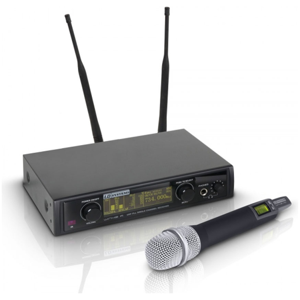 Sistem microfon wireless capsula dinamica LD Systems WIN 42 HHD