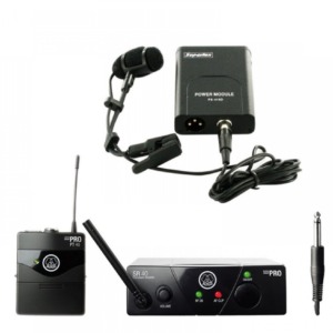 Set microfon wireless saxofon AKG Mini-Superlux PRA 383D