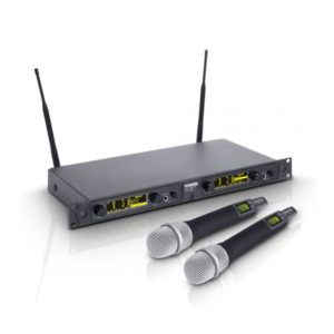 Set microfoane wireless de mana LD Systems WIN 42 HHC2 Dual