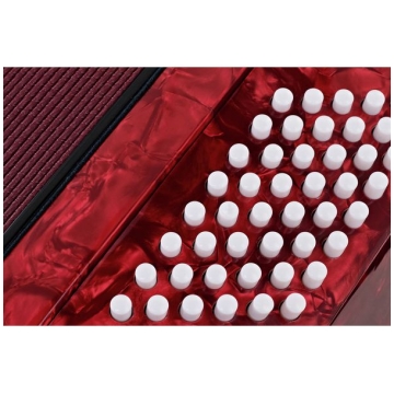 Acordeon Startone 48 Basi Rosu, Maja 48 Red