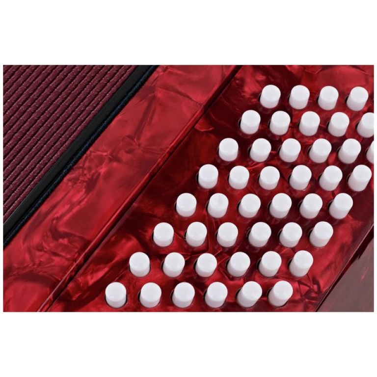 Acordeon Startone 48 Basi Rosu, Maja 48 Red