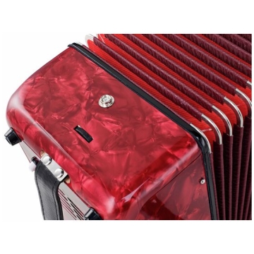 Acordeon Startone 48 Basi Rosu, Maja 48 Red