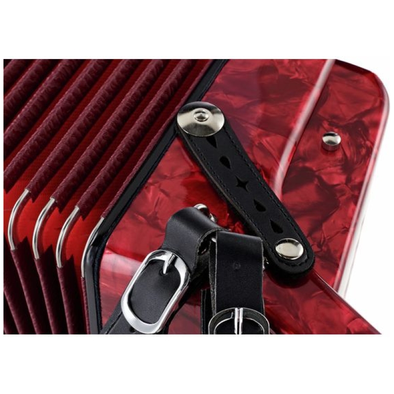 Acordeon Startone 48 Basi Rosu, Maja 48 Red