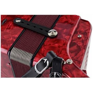 Acordeon Startone 48 Basi Rosu, Maja 48 Red