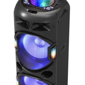 Akai DJ-Y5L, Boxa activa portabila, bluetooth, USB, SD card, Radio FM, microfon wireless