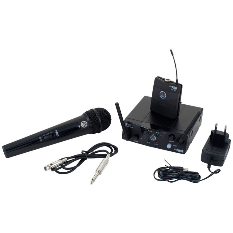 AKG WMS 40 Mini Dual Mix, Set microfon wireless combo