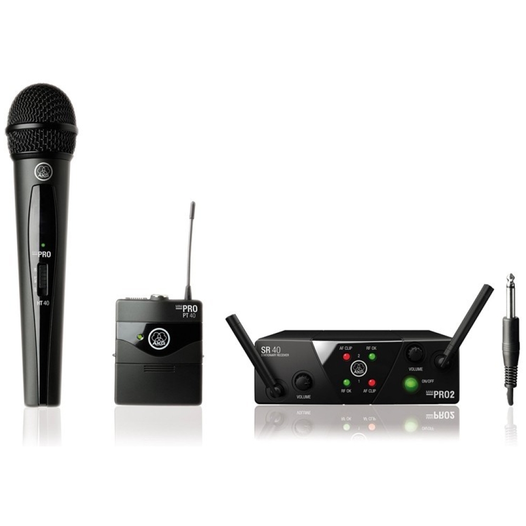 AKG WMS 40 Mini Dual Mix, Set microfon wireless combo