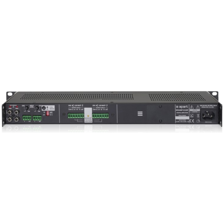 Amplificator audio Apart REVAMP2120T, 70V, 100V