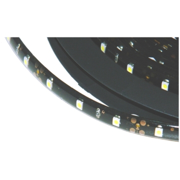 Banda cu led 60 SMD,alb rece/fundal negru