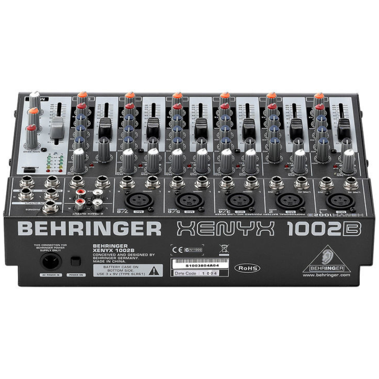 Mixer Audio Behringer Xenyx 1002B