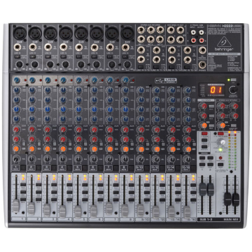 Behringer Xenyx X2222 USB Mixer audio analogic