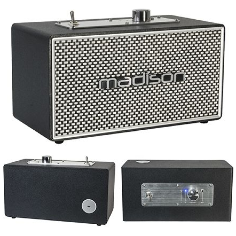 Boxa portabila vintage Madison FREESOUND, bluetooth, 15W