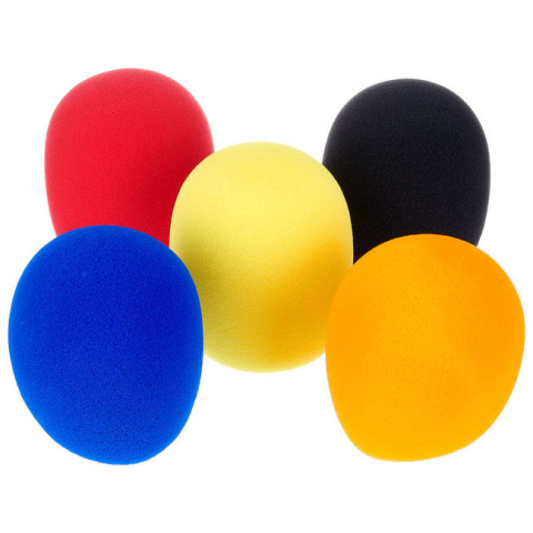 Set 5 bucati bureti microfon the t.bone Windscreen WS5