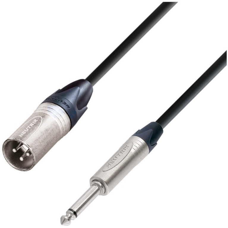 Cablu microfon XLR tată la jack de 6,3 mm Adam Hall Cables 5 STAR MMP 0500