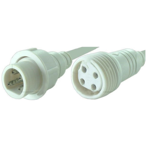 Cablu conector rezistent la Intemperii 4 pini  mama-tata