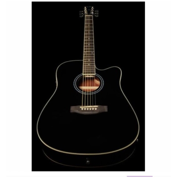 Chitara electro-acustica Harley Benton D-120CE BK