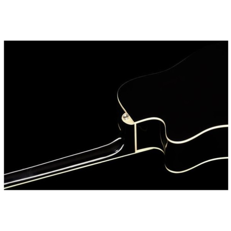 Chitara electro-acustica Harley Benton D-120CE BK