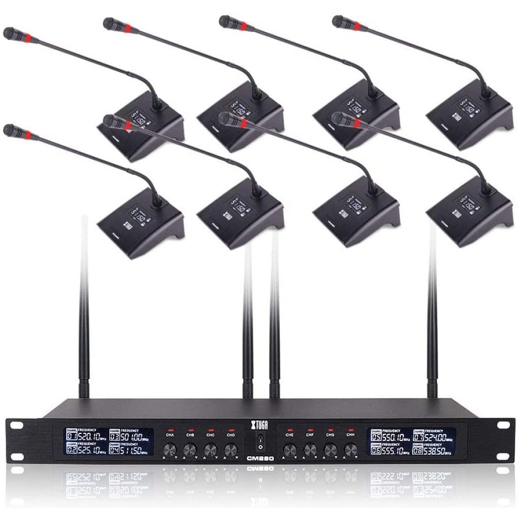 Sistem conferinta 8 microfoane wireless CM280G