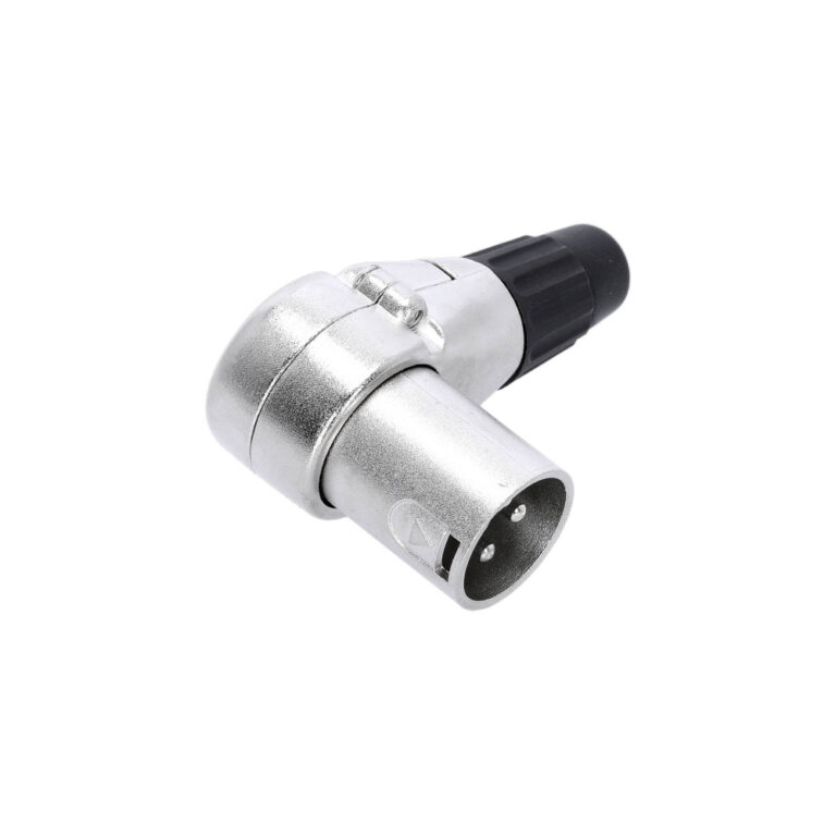 Conector XLR tată cotit Adam Hall Connectors 4 STAR C XM3 A