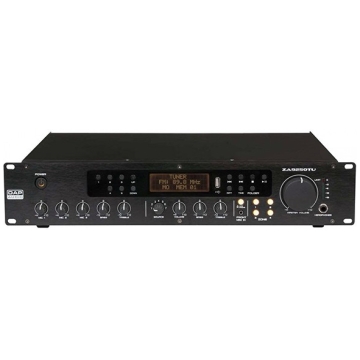 DAP-Audio ZA9250TU, Amplificator 100V cu 4 zone, FM, USB