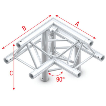 Colt Schela Milos Pro-30 Triangle F Truss - Corner down right, apex up