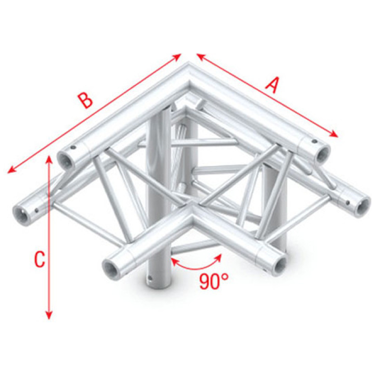 Colt Schela Milos Pro-30 Triangle F Truss - Corner down right, apex up