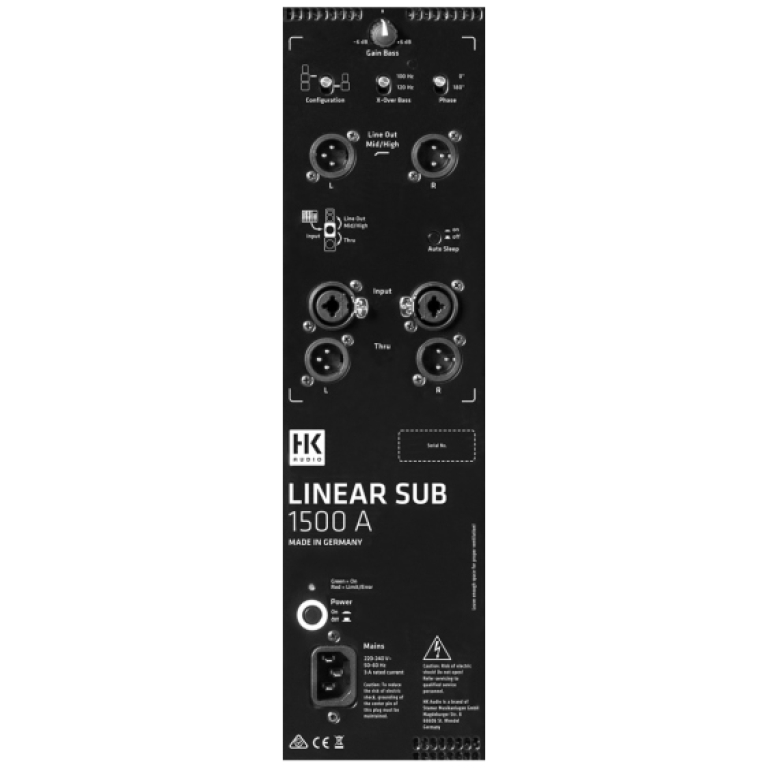 Subwoofer Activ HK Audio Linear Sub 1500 A