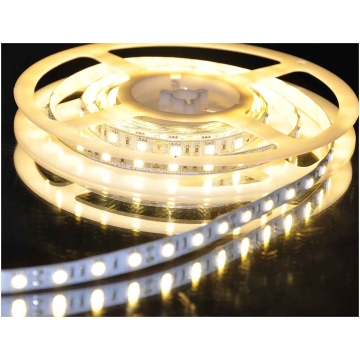 Banda led 60 smd 3528 alb cald waterproof