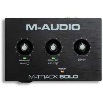 Placa M-Audio M-TRACK SOLO