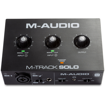 Placa M-Audio M-TRACK SOLO