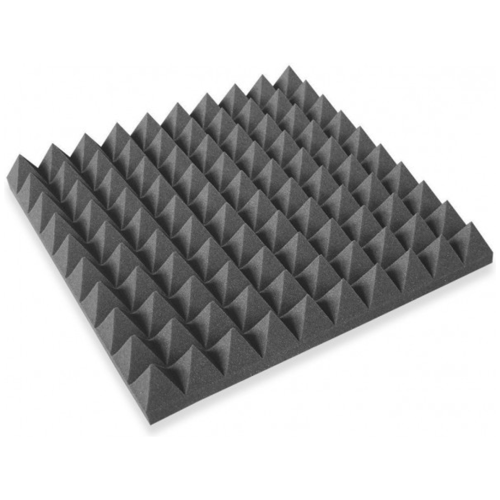 Burete piramidal Mega Acoustic PMP 5, 50 x 50 CM, Grafit