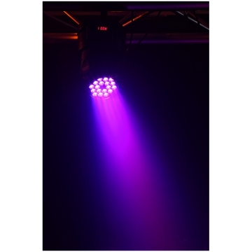 Beamz MHL108, Moving Head Wash 18x 3W led RGB DMX