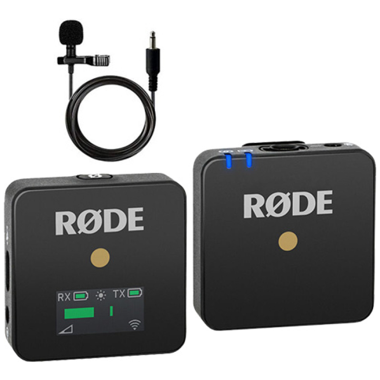 Sistem cu microfon lavaliera Rode wireless Go lavalier
