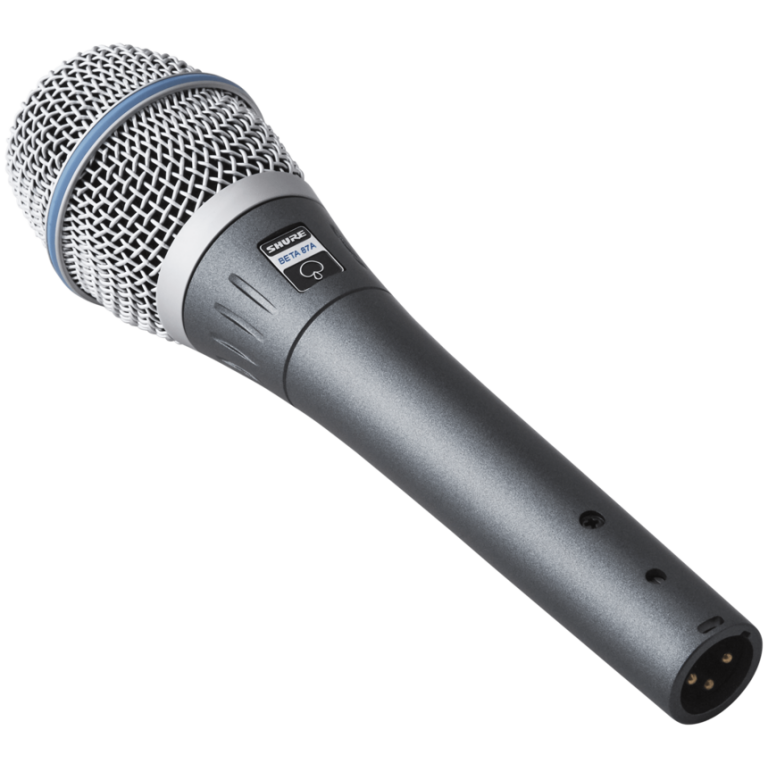 Microfon cu fir Shure Beta 87A
