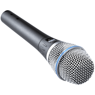 Microfon cu fir Shure Beta 87A