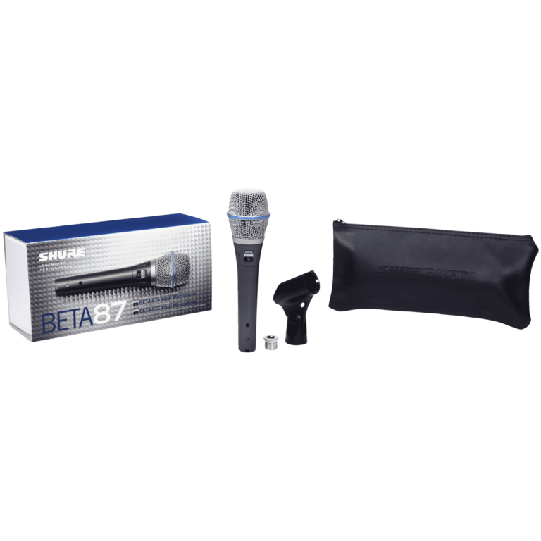 Microfon cu fir Shure Beta 87A