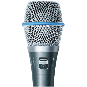 Microfon cu fir Shure Beta 87A