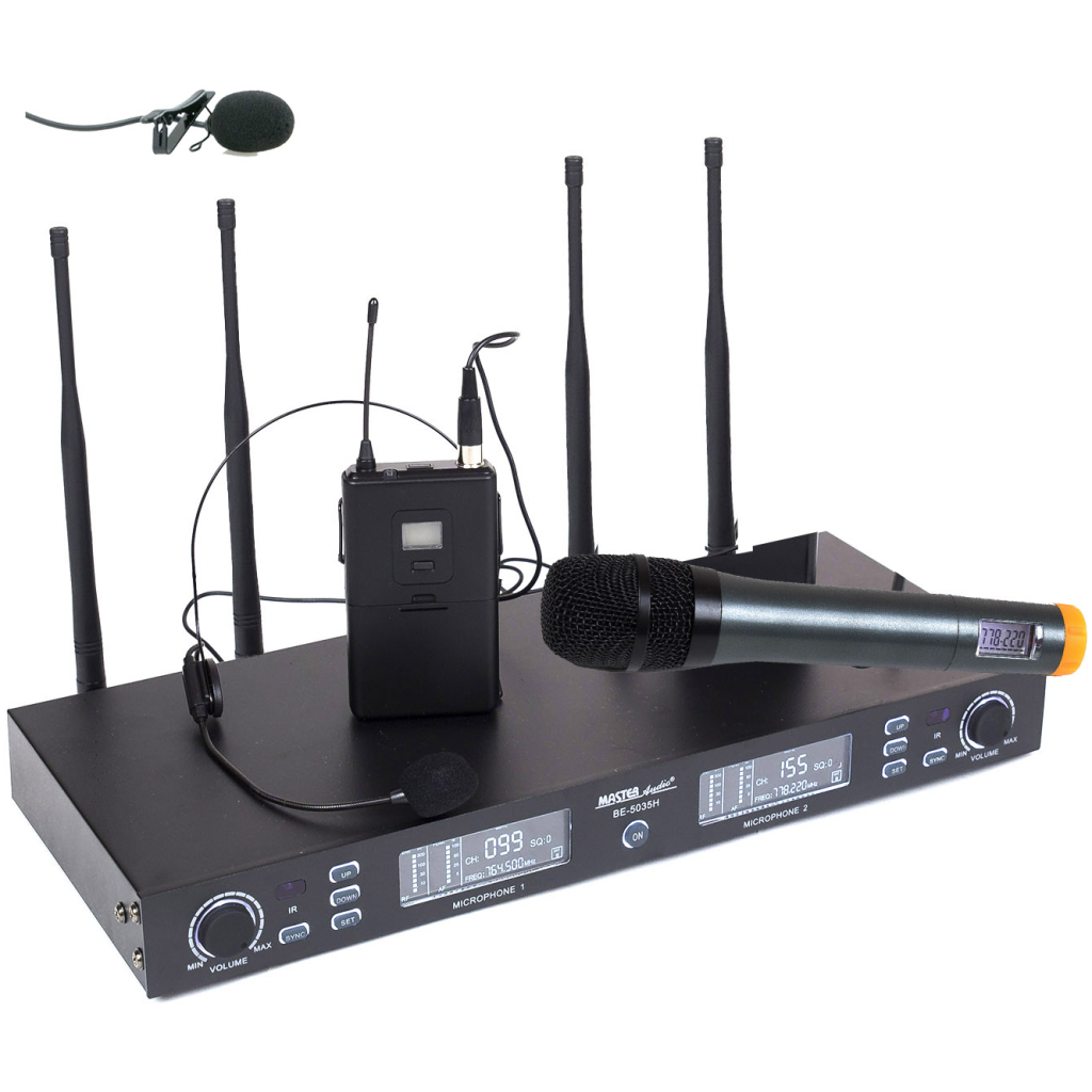 Sistem audio Biserica PRO S3, microfoane wireless, USB si CD