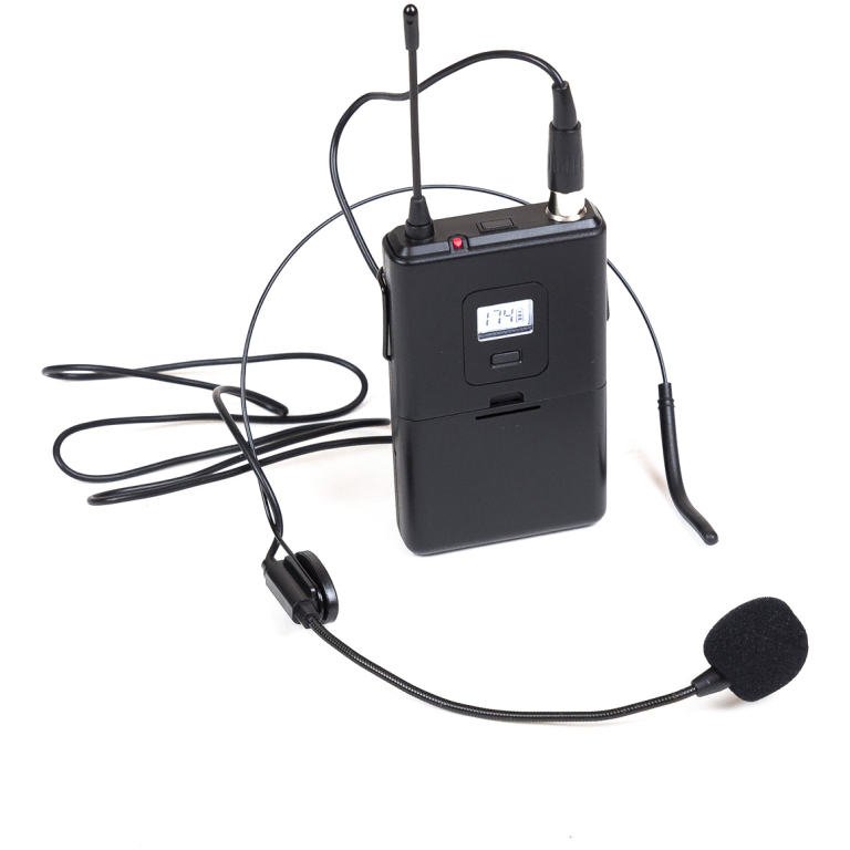 Microfon wireless lavaliera, headset, vocal Master Audio BE5035TL, true diversity, UHF, PLL