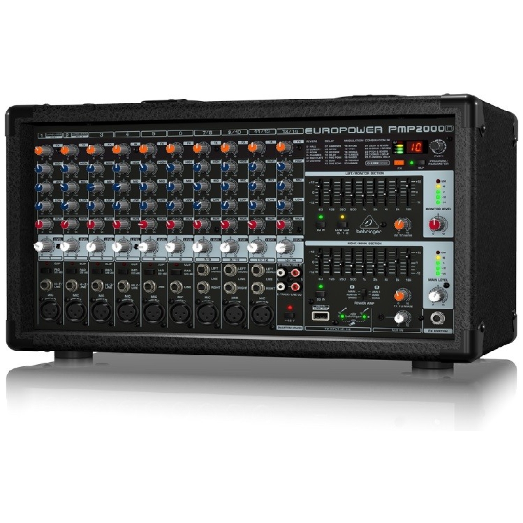 Mixer Amplificat Behringer PMP2000D, 2x500W