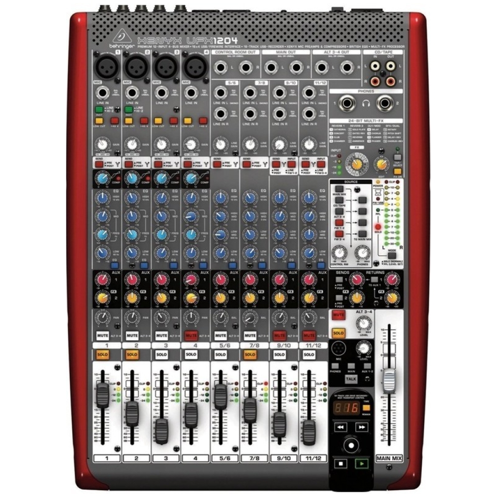 Mixer Audio BEHRINGER XENYX UFX1204