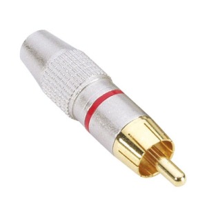 Mufa RCA tata Adam Hall Connectors 7620 RED - rosu