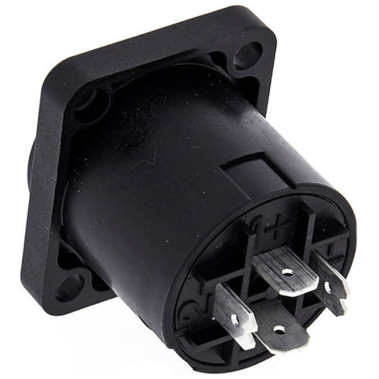 Neutrik NL4MP, Conector speakon 4 poli de panou. 