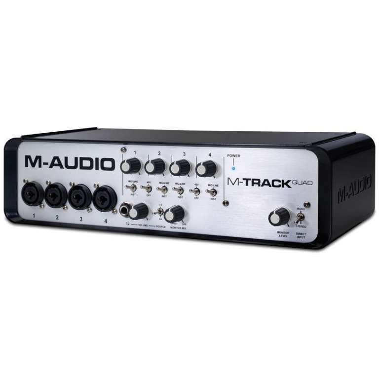 Placa Audio M-Audio M-Track Quad