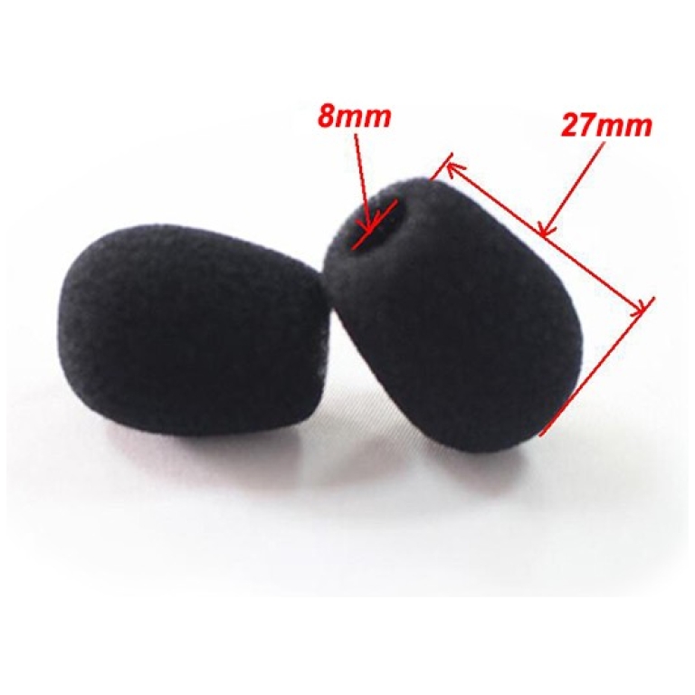 Burete Microfon Lavaliera, Headset, 8 mm