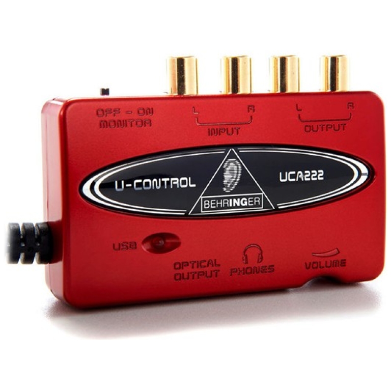 Placa audio Behringer UCA222 U-Control